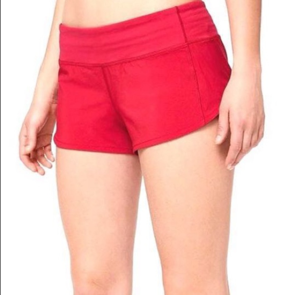 Lululemon Speed Up running shorts RED - Picture 8 of 8